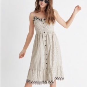 Madewell Jardin Midi Dress Size 6